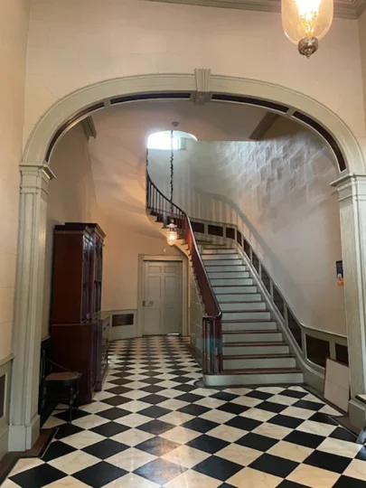 Hampton Preston Mansion Entry